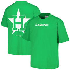 Green Houston Astros PLEASURES Ballpark T-Shirt