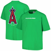Green Los Angeles Angels PLEASURES Ballpark T-Shirt