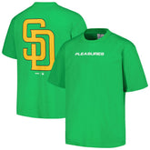 Green San Diego Padres PLEASURES Ballpark T-Shirt