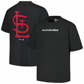 Black St. Louis Cardinals PLEASURES Ballpark T-Shirt