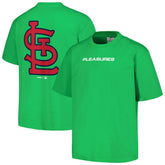 Green St. Louis Cardinals PLEASURES Ballpark T-Shirt