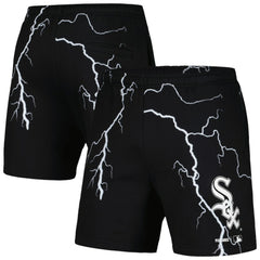 Black Chicago White Sox PLEASURES Lightning Shorts