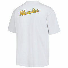 White Milwaukee Brewers PLEASURES Mascot T-Shirt