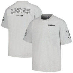 Gray Boston Red Sox PLEASURES Team T-Shirt