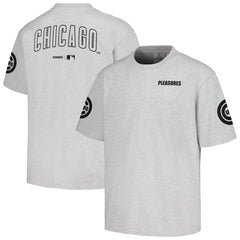 Gray Chicago Cubs PLEASURES Team T-Shirt
