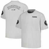 Gray Houston Astros PLEASURES Team T-Shirt