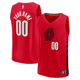 Fanatics Portland Trail Blazers Fast Break Custom Replica Jersey