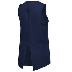 Navy Houston Astros Levelwear Women's Paisley Chase V-Neck Tank Top