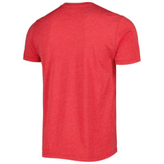 Red Albert Pujols St. Louis Cardinals Homage Illustration Tri-Blend T-Shirt