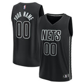 Fanatics Brooklyn Nets Youth Fast Break Replica Custom Jersey
