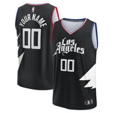 Fanatics LA Clippers Youth Fast Break Replica Custom Jersey