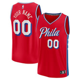 Fanatics Philadelphia 76ers Youth Fast Break Replica Custom Jersey