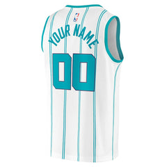 Fanatics Charlotte Hornets Fast Break Custom Replica Jersey