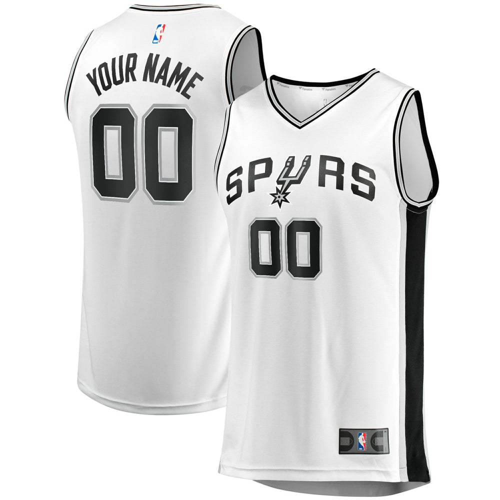 Fanatics San Antonio Spurs Fast Break Custom Replica Jersey