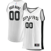 Fanatics San Antonio Spurs Fast Break Custom Replica Jersey