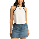 White San Francisco Giants Lusso Women's Jane Tank Top