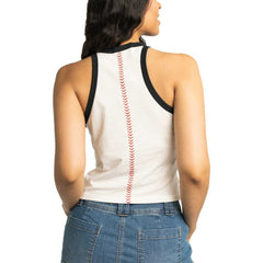 White San Francisco Giants Lusso Women's Jane Tank Top