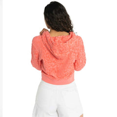 Pink St. Louis Cardinals Lusso Women's Tabitha Cheetah Terry Full-Zip Sweatshirt