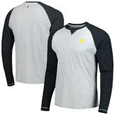 Charcoal/Heather Gray San Diego Padres johnnie-O Alsen Raglan Long Sleeve T-Shirt