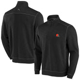 Big & Tall Tobago Bay Half-Zip Sweatshirt - Cleveland Browns Sweatshirts