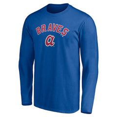 Royal Atlanta Braves Personalized Cooperstown Collection Winning Streak Long Sleeve T-Shirt
