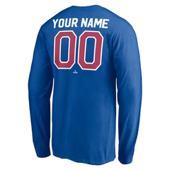 Royal Atlanta Braves Personalized Cooperstown Collection Winning Streak Long Sleeve T-Shirt