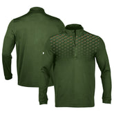 NHL Minnesota Wild Levelwear NHL x PGA Scout Midlayer Quarter-Zip Pullover Top
