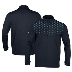 NHL Seattle Kraken Levelwear NHL x PGA Scout Midlayer Quarter-Zip Pullover Top