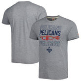 New Orleans Pelicans Homage Unisex Hometown Hyper Local Tri-Blend T-Shirt