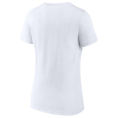 LeBron James Women's NBA All-Time Scoring Record Split Points V-Neck T-Shirt