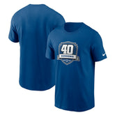 40th Anniversary Essential T-Shirt - Indianapolis Colts T-shirts