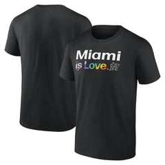 Black Miami Marlins City Pride T-Shirt