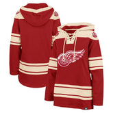 NHL Detroit Red Wings '47 Women's Superior Lacer Pullover Hoodie
