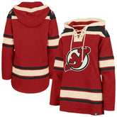 NHL New Jersey Devils '47 Women's Superior Lacer Pullover Hoodie