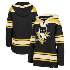 NHL Pittsburgh Penguins '47 Women's Superior Lacer Pullover Hoodie
