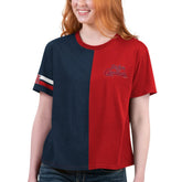 Red/Navy St. Louis Cardinals Starter Women's Power Move T-Shirt