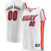 Fanatics Miami Heat Youth Fast Break Custom Replica Jersey