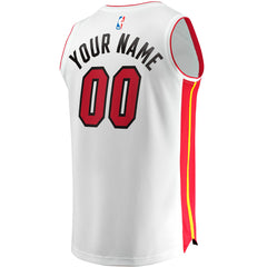 Fanatics Miami Heat Youth Fast Break Custom Replica Jersey