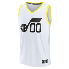 Fanatics Utah Jazz Youth Fast Break Replica Custom Jersey