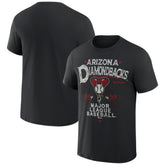 Black Arizona Diamondbacks Darius Rucker Collection by Fanatics Beach Splatter T-Shirt