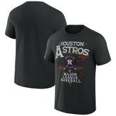 Black Houston Astros Darius Rucker Collection by Fanatics Beach Splatter T-Shirt