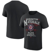 Black Washington Nationals Darius Rucker Collection by Fanatics Beach Splatter T-Shirt