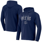 Navy Chicago White Sox Darius Rucker Collection by Fanatics Waffle-Knit Raglan Pullover Hoodie