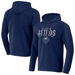 Navy Houston Astros Darius Rucker Collection by Fanatics Waffle-Knit Raglan Pullover Hoodie