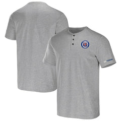 Heather Gray Detroit Tigers Darius Rucker Collection by Fanatics Henley T-Shirt