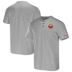 Heather Gray Houston Astros Darius Rucker Collection by Fanatics Henley T-Shirt