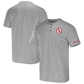 Heather Gray St. Louis Cardinals Darius Rucker Collection by Fanatics Henley T-Shirt