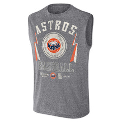 Charcoal Houston Astros Darius Rucker Collection by Fanatics Relaxed-Fit Muscle Tank Top