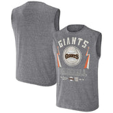 Charcoal San Francisco Giants Darius Rucker Collection by Fanatics Relaxed-Fit Muscle Tank Top