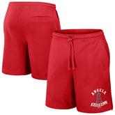 Red Los Angeles Angels Darius Rucker Collection by Fanatics Team Color Shorts